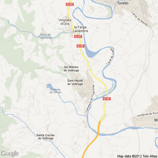 Imagen de Sant Hipòlit de Voltregà mapa 08512 2 