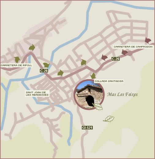 Imagen de Sant Joan de les Abadesses mapa 17860 3 