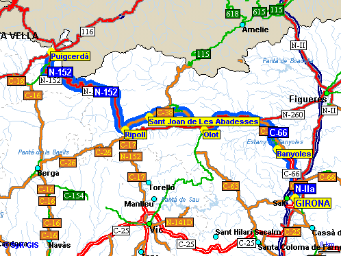 Imagen de Sant Joan de les Abadesses mapa 17860 6 