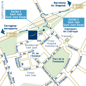 Imagen de Sant Joan Despí mapa 08970 3 
