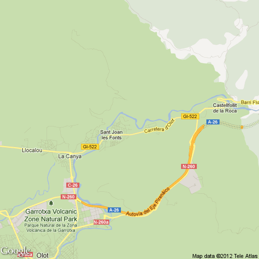 Imagen de Sant Joan les Fonts mapa 17857 2 