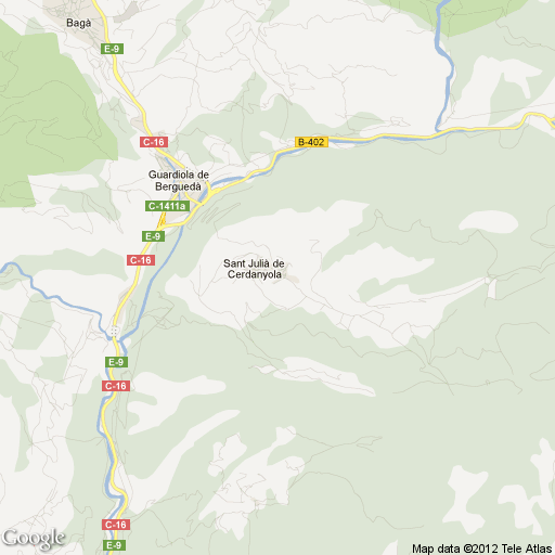 Imagen de Sant Julià de Cerdanyola mapa 08694 2 