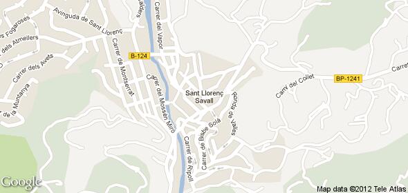 Imagen de Sant Llorenç Savall mapa 08212 3 
