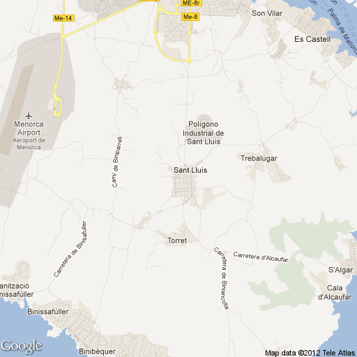 Imagen de Sant Lluís mapa 07710 1 