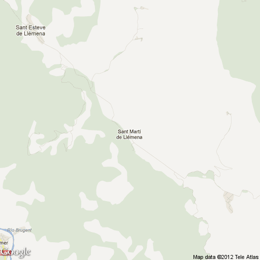 Imagen de Sant Martí de Llémena mapa 17153 2 
