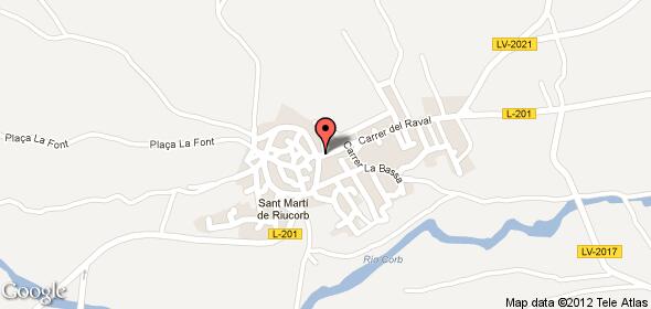 Imagen de Sant Martí de Riucorb mapa 25344 3 