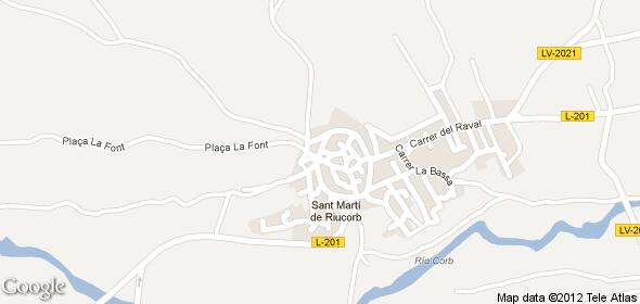 Imagen de Sant Martí de Riucorb mapa 25344 6 