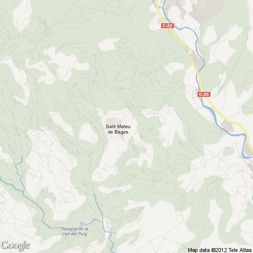 Imagen de Sant Mateu de Bages mapa 08263 2 