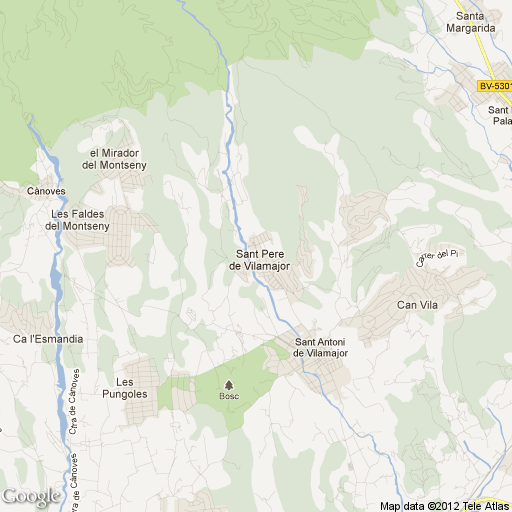 Imagen de Sant Pere de Vilamajor mapa 08458 1 