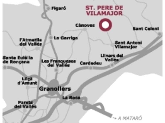 Imagen de Sant Pere de Vilamajor mapa 08458 6 