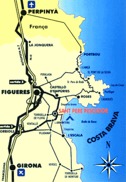 Imagen de Sant Pere Pescador mapa 17470 2 