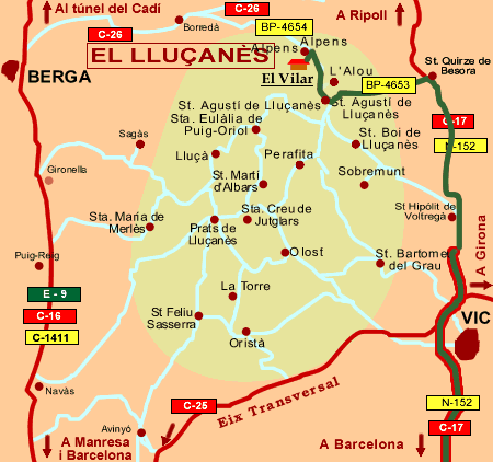Imagen de Sant Quirze de Besora mapa 08580 3 