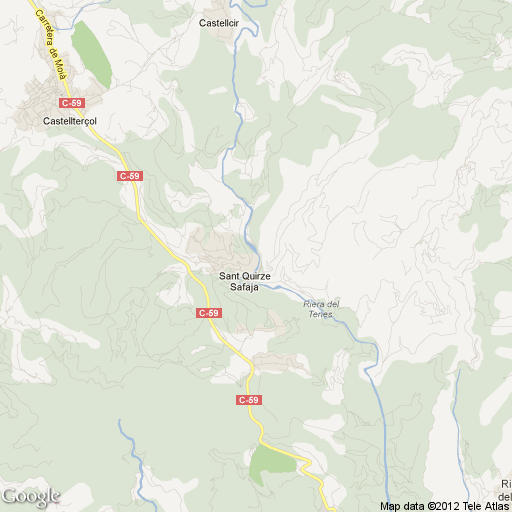 Imagen de Sant Quirze Safaja mapa 08189 3 