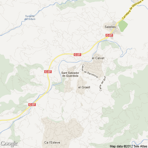 Imagen de Sant Salvador de Guardiola mapa 08253 3 