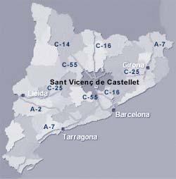 Imagen de Sant Vicenç de Castellet mapa 08295 4 