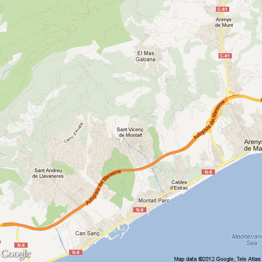 Imagen de Sant Vicenç de Montalt mapa 08394 2 