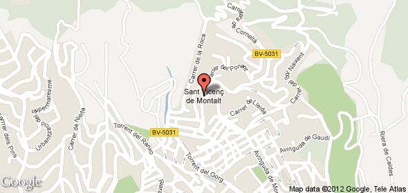 Imagen de Sant Vicenç de Montalt mapa 08394 5 