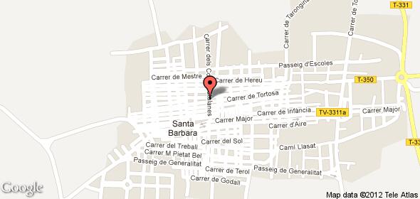 Imagen de Santa Bàrbara mapa 43570 3 