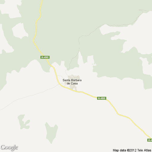 Imagen de Santa Bárbara de Casa mapa 21570 1 