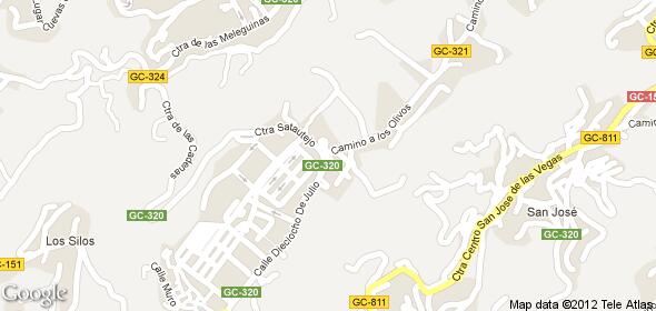 Imagen de Santa Brígida mapa 35300 2 