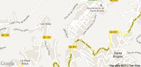 Imagen de Santa Brígida mapa 35300 4 