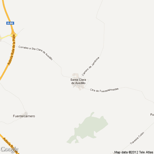 Imagen de Santa Clara de Avedillo mapa 49707 1 