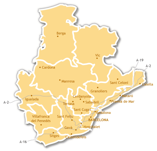 Imagen de Santa Coloma de Gramanet mapa 08930 3 