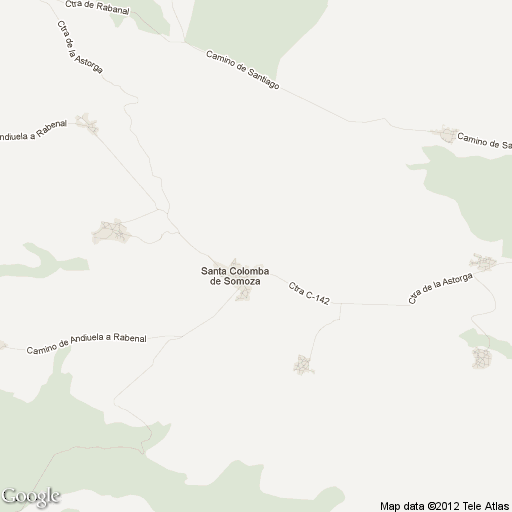 Imagen de Santa Colomba de Somoza mapa 24722 1 