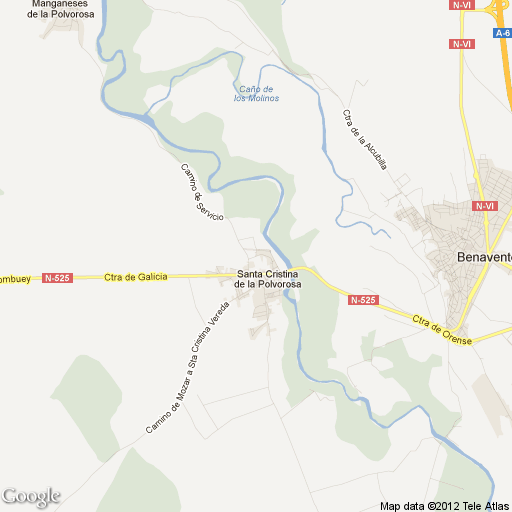 Imagen de Santa Cristina de la Polvorosa mapa 49620 2 