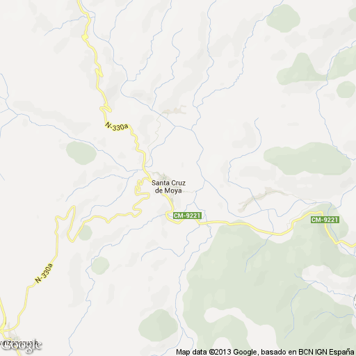 Imagen de Santa Cruz de Moya mapa 16336 1 