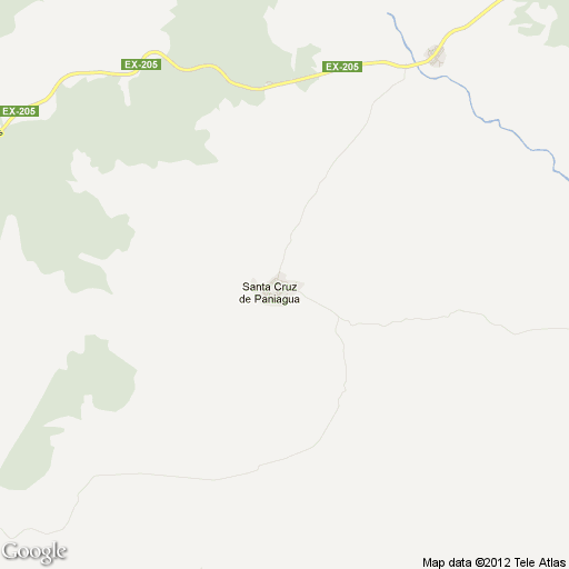 Imagen de Santa Cruz de Paniagua mapa 10661 2 