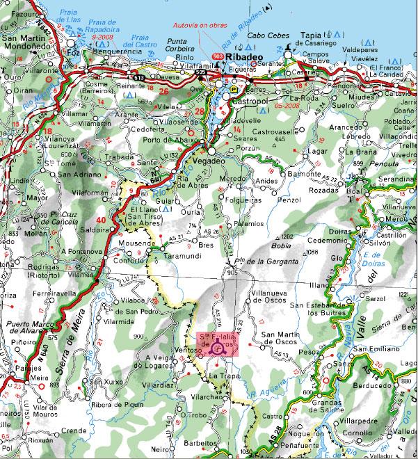 Imagen de Santa Eulalia de Oscos mapa 33776 5 