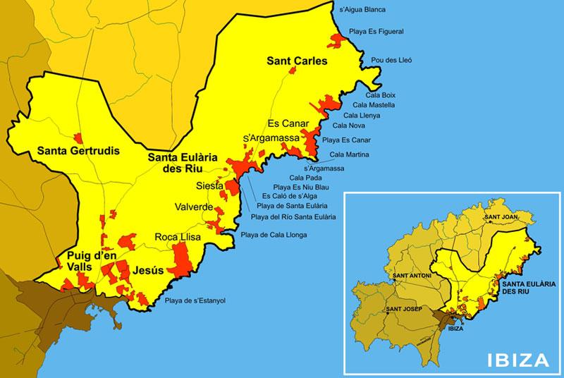 Imagen de Santa Eulària des Riu mapa 07840 2 