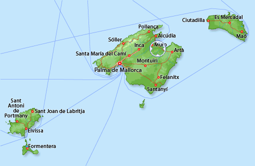 Imagen de Santa Margalida mapa 07450 2 