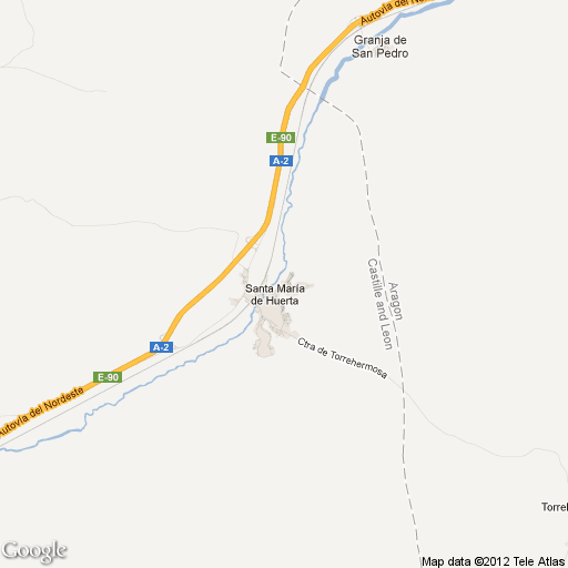 Imagen de Santa María de Huerta mapa 42260 2 