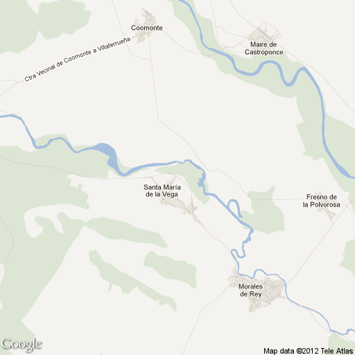 Imagen de Santa María de la Vega mapa 49696 1 