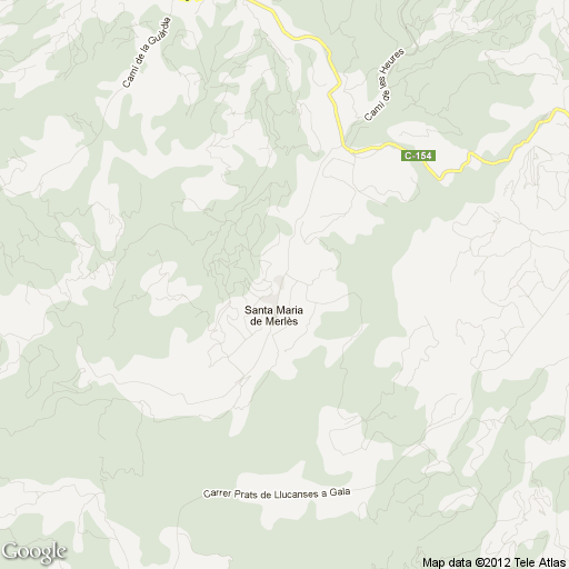 Imagen de Santa Maria de Merlès mapa 08517 1 