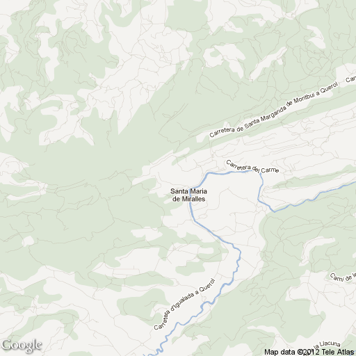 Imagen de Santa Maria de Merlès mapa 08517 2 