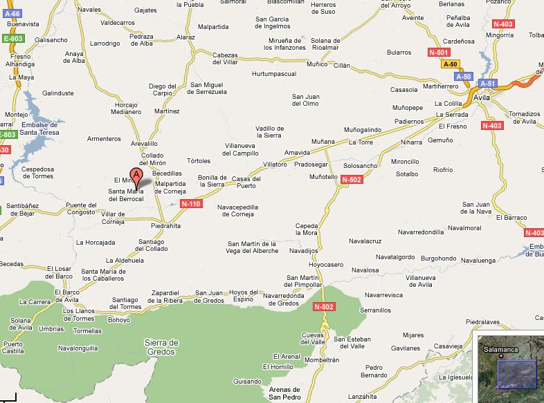 Imagen de Santa María del Berrocal mapa 05510 5 