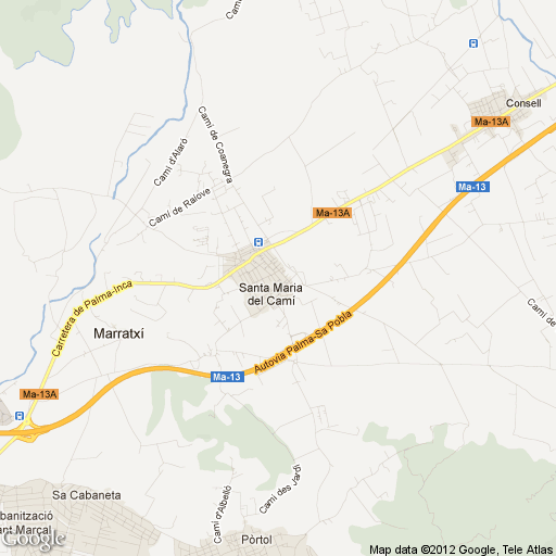 Imagen de Santa María del Camí mapa 07320 1 