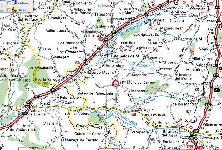 Imagen de Santa María del Campo mapa 09342 1 
