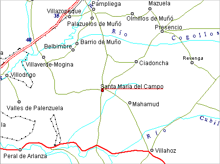 Imagen de Santa María del Campo mapa 09342 3 