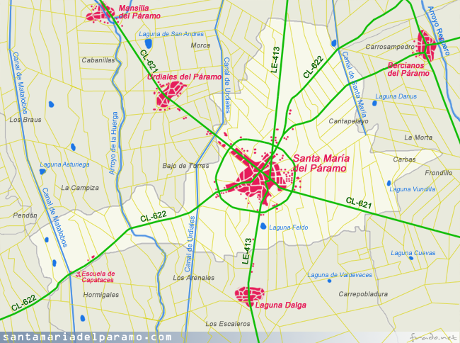 Imagen de Santa María del Páramo mapa 24240 4 