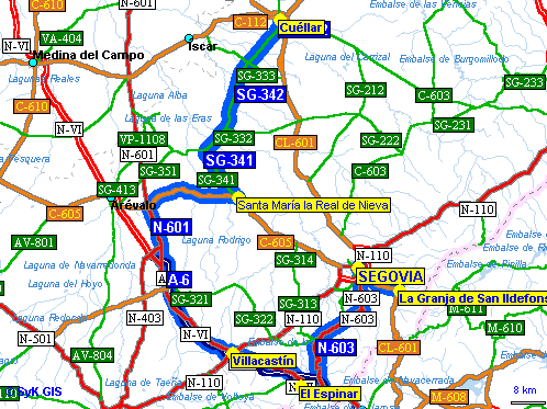 Imagen de Santa María la Real de Nieva mapa 40440 4 