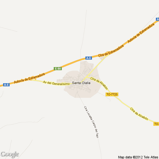 Imagen de Santa Olalla mapa 45530 2 