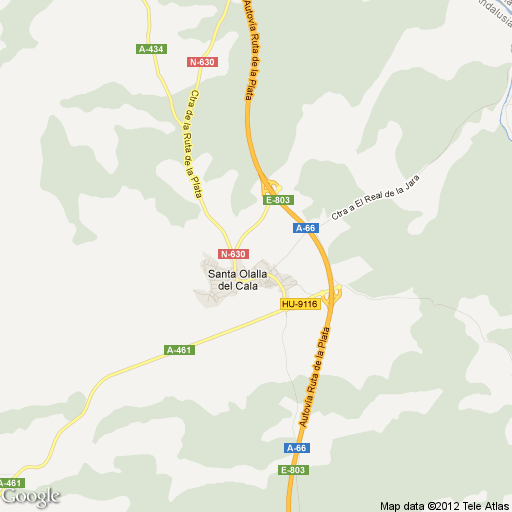 Imagen de Santa Olalla del Cala mapa 21260 1 