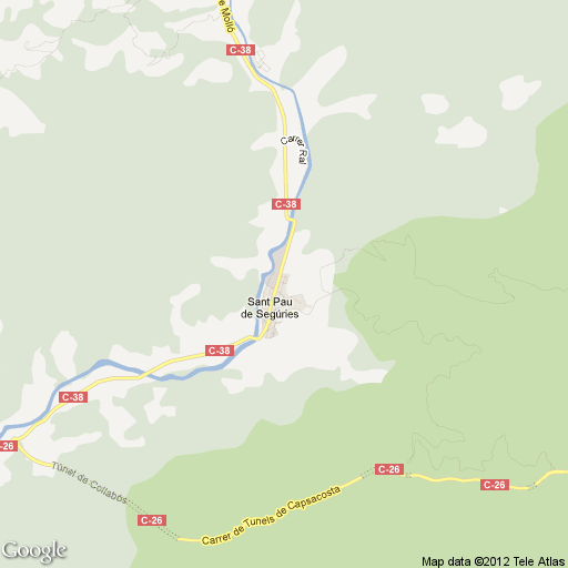 Imagen de Santa Pau mapa 17811 3 