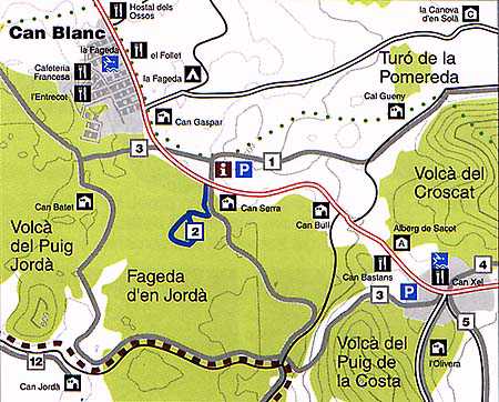 Imagen de Santa Pau mapa 17811 4 