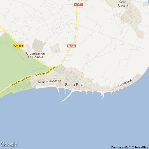 Imagen de Santa Pola mapa 03130 5 