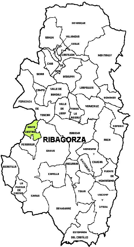 Imagen de Santaliestra y San Quílez mapa 22461 2 